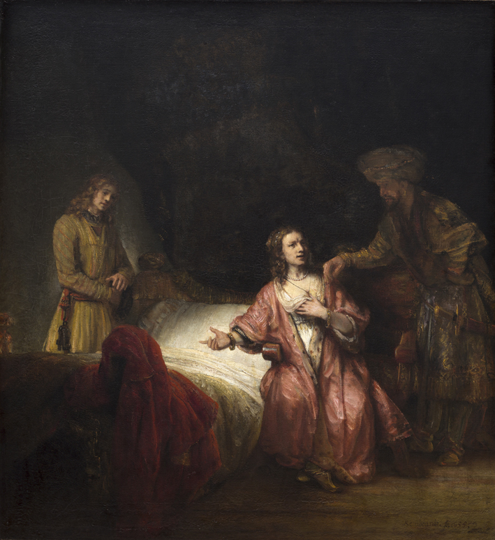  伦勃朗·梵·莱茵 Rembrandt van Rijn——起诉约瑟夫波提乏的妻子